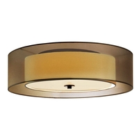 Flush Mount Ceiling Light 22" Width Flush Mount Ceiling Light 22" Width