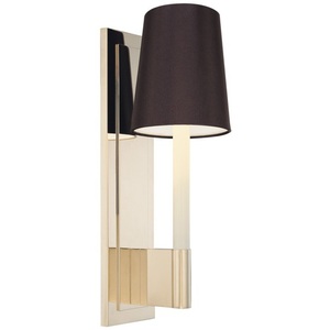 S181235K Sottile 1 Bulb Wall Sconce - Polished Nickel S181235K Sottile 1 Bulb Wall Sconce - Polished Nickel