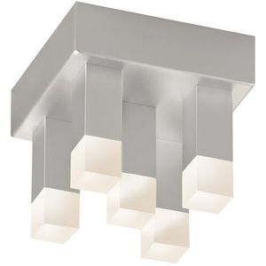 S212016 Connetix Flush Mount Ceiling Light - Bright Satin Aluminum S212016 Connetix Flush Mount Ceiling Light - Bright Satin Aluminum