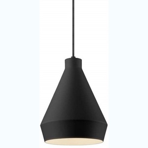 S275025E Koma Down Light Pendant Light - Satin Black S275025E Koma Down Light Pendant Light - Satin Black