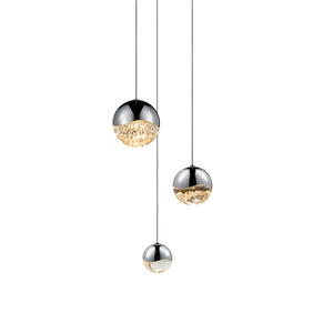 S291401AST Grapes Multi Light Pendant Light - Polished Chrome S291401AST Grapes Multi Light Pendant Light - Polished Chrome
