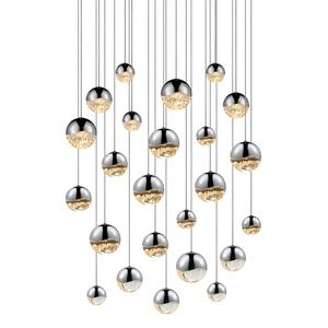 S291801AST Grapes Multi Light Pendant Light - Polished Chrome S291801AST Grapes Multi Light Pendant Light - Polished Chrome