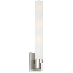 S379213 Ultra Slim Multi Bulb Wall Sconce - Satin Nickel S379213 Ultra Slim Multi Bulb Wall Sconce - Satin Nickel