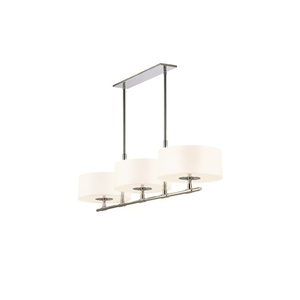 S495335 Soho Multi Light Pendant Light - Polished Nickel S495335 Soho Multi Light Pendant Light - Polished Nickel