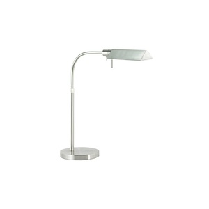 S700413 Tenda Table Lamp - Satin Nickel S700413 Tenda Table Lamp - Satin Nickel