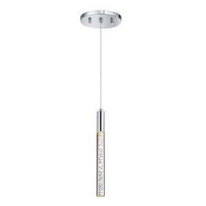 S225201 Champagne Wands Down Light Pendant Light - Chrome S225201 Champagne Wands Down Light Pendant Light - Chrome