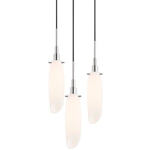 S3554013 Candela Multi Light Pendant Light - Polished Chrome S3554013 Candela Multi Light Pendant Light - Polished Chrome