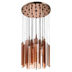 S465302 Chimes Multi Light Pendant Light - Polished Bronze S465302 Chimes Multi Light Pendant Light - Polished Bronze