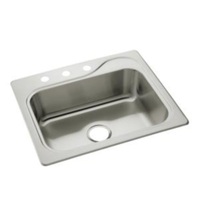 Single Bowl Sinks 25'' x 22'' x 6-1/2'' Single Bowl Sinks 25'' x 22'' x 6-1/2''