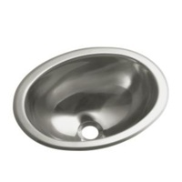 Self-Rimming Bathroom Sink 13-1/4 x 10-1/2 x 5 Self-Rimming Bathroom Sink 13-1/4 x 10-1/2 x 5