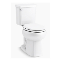 Two Piece Toilet Elongated bowl