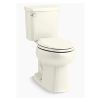 Two Piece Toilet Elongated bowl