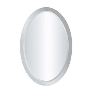 SI11407 Oval Mirror - Chardron In Clear Finish SI11407 Oval Mirror - Chardron In Clear Finish