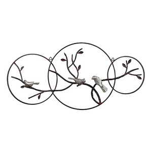 SI1291017 Wall Art Wall Decor - Rust / Silver SI1291017 Wall Art Wall Decor - Rust / Silver