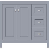 Vanity Base 34-1/2 X 21 X 36 Vanity Base 34-1/2 X 21 X 36