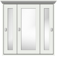 Tri-View Medicine Cabinet 30 x 31-1/2 x 6-1/2