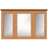 Tri-View Medicine Cabinet 48 x 31-1/2 x 6-1/2