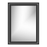 Square/Rectangular Mirror 32 x 3/4 x 24