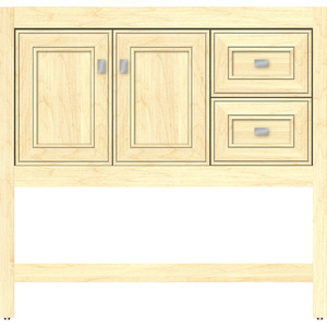 Str54255 Alki Spa Vanity Base Bathroom Vanity Natural Maple At