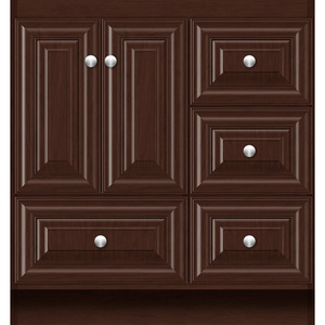 STR14173 Montlake 32 Vanity Base Bathroom Vanity - Chocolate Cherry STR14173 Montlake 32 Vanity Base Bathroom Vanity - Chocolate Cherry