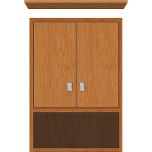 STR53109 Over the Toilet Medicine Cabinet - Natural Cherry STR53109 Over the Toilet Medicine Cabinet - Natural Cherry