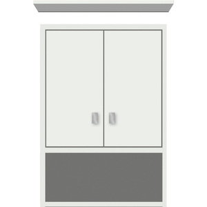 STR56673 Over the Toilet Medicine Cabinet - Powder Grey STR56673 Over the Toilet Medicine Cabinet - Powder Grey