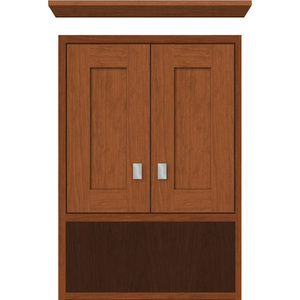 STR53093 Over the Toilet Medicine Cabinet - Cinnamon Cherry STR53093 Over the Toilet Medicine Cabinet - Cinnamon Cherry