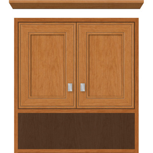 STR56492 Over the Toilet Medicine Cabinet - Natural Cherry STR56492 Over the Toilet Medicine Cabinet - Natural Cherry