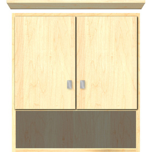 STR75803 Over the Toilet Medicine Cabinet - Natural Maple STR75803 Over the Toilet Medicine Cabinet - Natural Maple