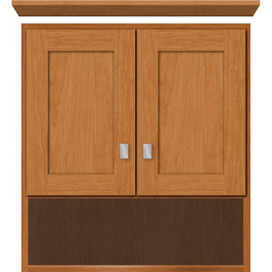 STR73801 Over the Toilet Medicine Cabinet - Natural Cherry STR73801 Over the Toilet Medicine Cabinet - Natural Cherry