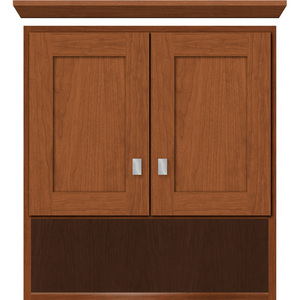 STR73906 Over the Toilet Medicine Cabinet - Cinnamon Cherry STR73906 Over the Toilet Medicine Cabinet - Cinnamon Cherry