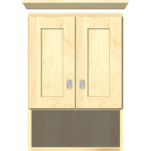 STR73824 Over the Toilet Medicine Cabinet - Natural Maple STR73824 Over the Toilet Medicine Cabinet - Natural Maple