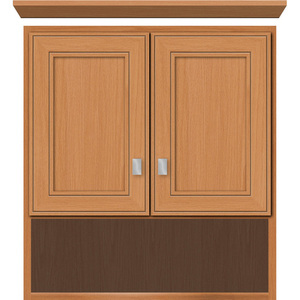 STR76548 Over the Toilet Medicine Cabinet - Natural Oak STR76548 Over the Toilet Medicine Cabinet - Natural Oak