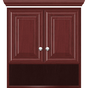 STR74802 Over the Toilet Medicine Cabinet - Dark Cherry STR74802 Over the Toilet Medicine Cabinet - Dark Cherry
