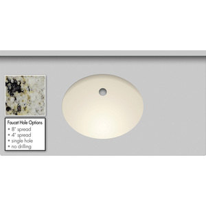 STR679148 Granite Vanity Top Bathroom Vanity - Colonial Gold STR679148 Granite Vanity Top Bathroom Vanity - Colonial Gold