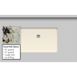 STR689128 Granite Vanity Top Bathroom Vanity - Colonial Gold STR689128 Granite Vanity Top Bathroom Vanity - Colonial Gold
