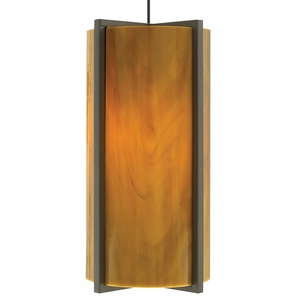 T700MPESXAZ Essex Pendant Track Lighting - Antique Bronze / Beach Amber T700MPESXAZ Essex Pendant Track Lighting - Antique Bronze / Beach Amber
