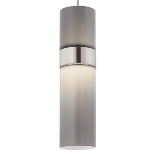 T700MPMANSMSMBSLED Manette Pendant Track Lighting - Black / Satin Nickel T700MPMANSMSMBSLED Manette Pendant Track Lighting - Black / Satin Nickel