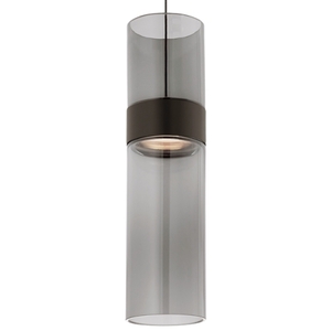 T700MPMANTKSMBSLED Manette Pendant Track Lighting - Black / Satin Nickel T700MPMANTKSMBSLED Manette Pendant Track Lighting - Black / Satin Nickel