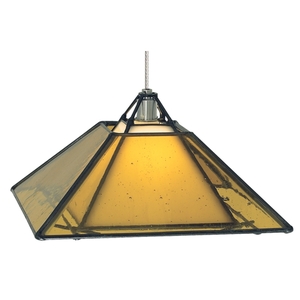 T700MPOAKBAC Oak Park Pendant Track Lighting - Chrome / Amber T700MPOAKBAC Oak Park Pendant Track Lighting - Chrome / Amber