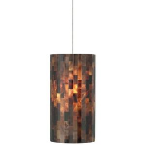 T700FJPLABC Playa Pendant Track Lighting - Chrome / Brown T700FJPLABC Playa Pendant Track Lighting - Chrome / Brown