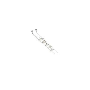 T800CBL5PN Accent Cable Complete Track Kit Track Lighting - Matte Nickel T800CBL5PN Accent Cable Complete Track Kit Track Lighting - Matte Nickel
