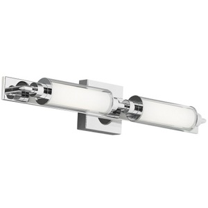 T700BCMORCCLED830 Morrison 3 Bulb Bathroom Lighting - Chrome T700BCMORCCLED830 Morrison 3 Bulb Bathroom Lighting - Chrome
