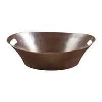 Vessel Style Bathroom Sink 16-5/8 x 20-1/8 x 4-1/8 Vessel Style Bathroom Sink 16-5/8 x 20-1/8 x 4-1/8