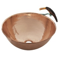 Vessel Style Bathroom Sink 14 x 14 x 5-1/2 Vessel Style Bathroom Sink 14 x 14 x 5-1/2