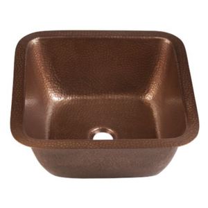 T1SAC Picasso Dual Mount Bar Sink - Antique Copper T1SAC Picasso Dual Mount Bar Sink - Antique Copper