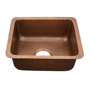 TKPU1715HAF Chatham Dual Mount Bar Sink - Medium Antique Copper TKPU1715HAF Chatham Dual Mount Bar Sink - Medium Antique Copper