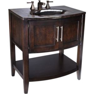 TVTBN Balsas 25" to 30" Bathroom Vanity - Espresso / Black Nickel TVTBN Balsas 25" to 30" Bathroom Vanity - Espresso / Black Nickel