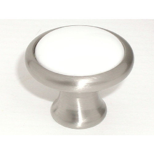 TM422 Nouveau 1-1/4" Knob - Brushed Satin Nickel TM422 Nouveau 1-1/4" Knob - Brushed Satin Nickel