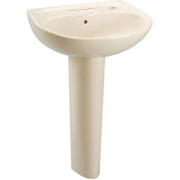 Pedestal Bathroom Sink 22-7/8'' x 19-5/8'' x 34'' Pedestal Bathroom Sink 22-7/8'' x 19-5/8'' x 34''